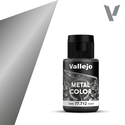 VALLEJO METAL COLOR STEEL