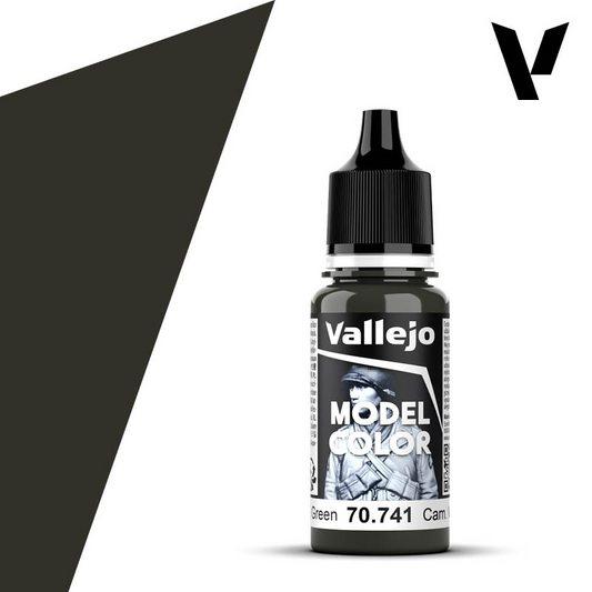 VALLEJO MODEL COLOR CAMOUFLAGE BLACK GREEN