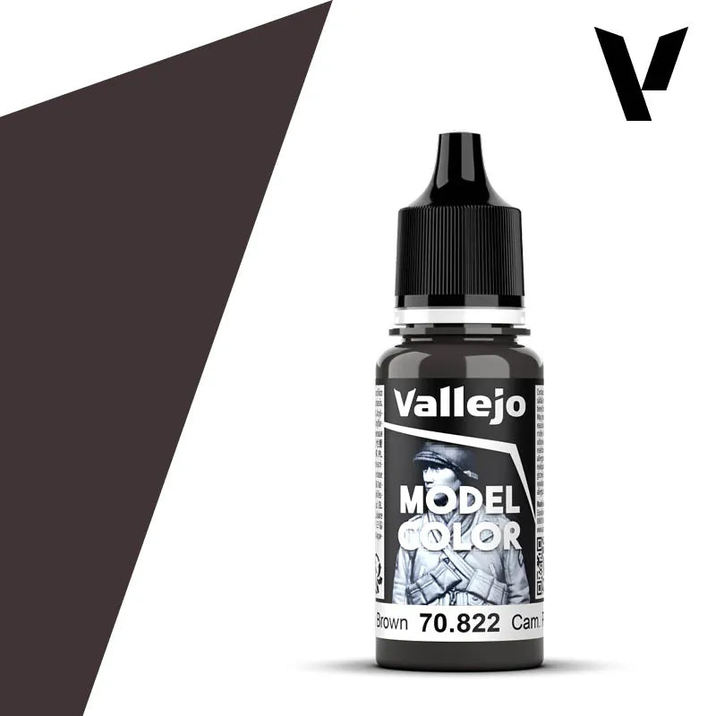 VALLEJO MODEL COLOR CAMOUFLAGE BLACK BROWN