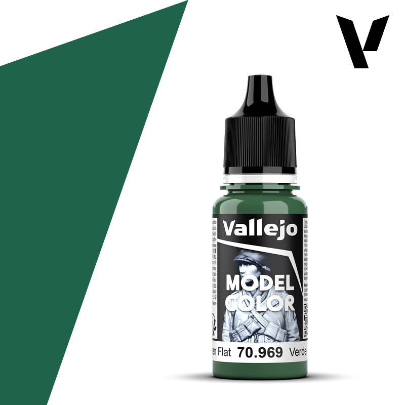 VALLEJO MODEL COLOR PARK GREEN FLAT