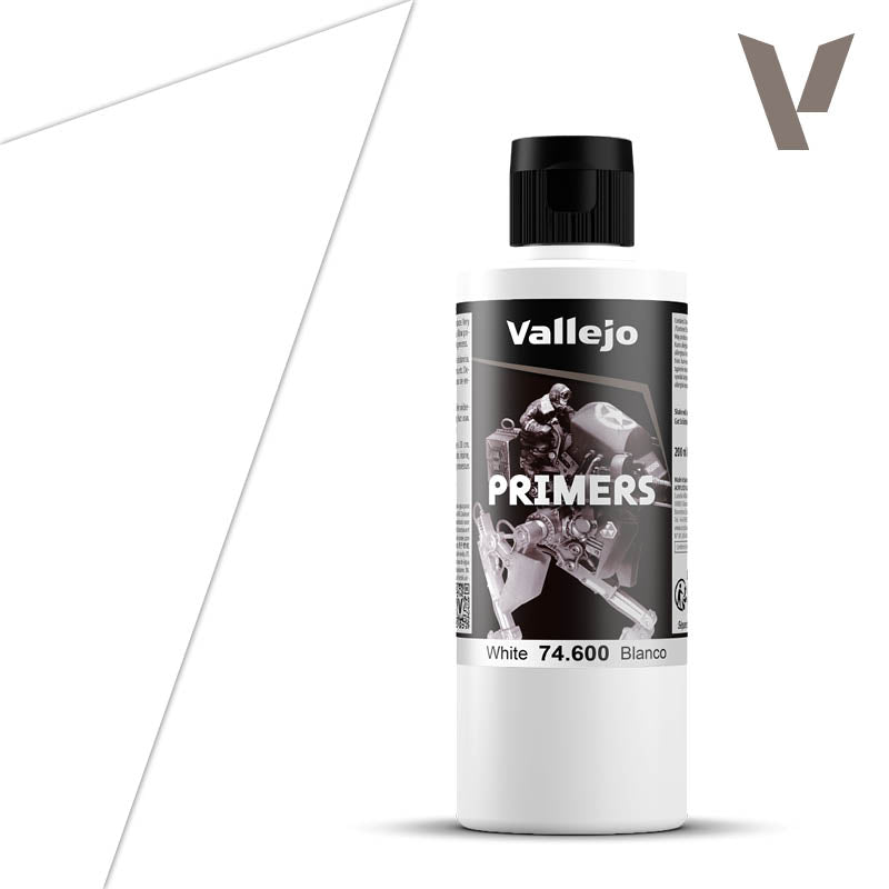 VALLEJO PRIMERS WHITE 200ML