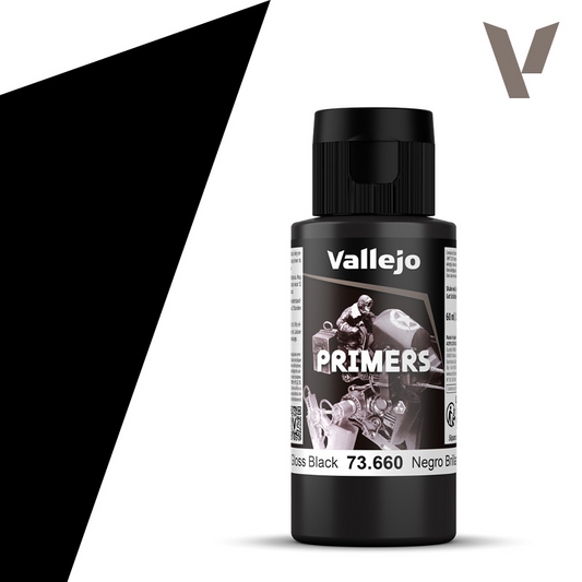 VALLEJO PRIMER GLOSS BLACK 60ml