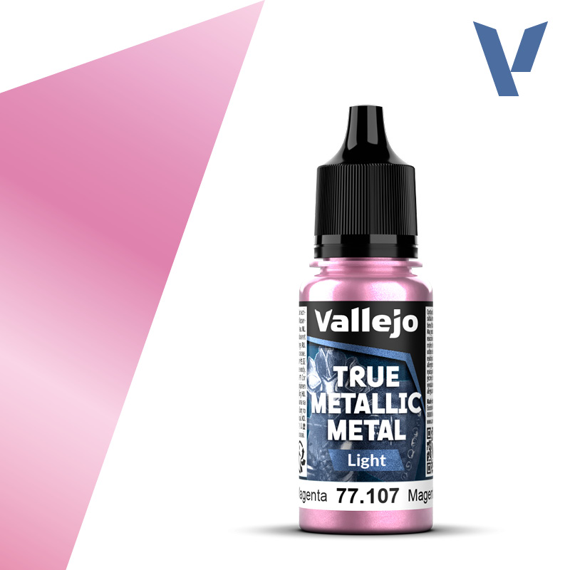 VALLEJO TRUE METALLIC METAL LIGHT CRIMSON MAGENTA 18ML