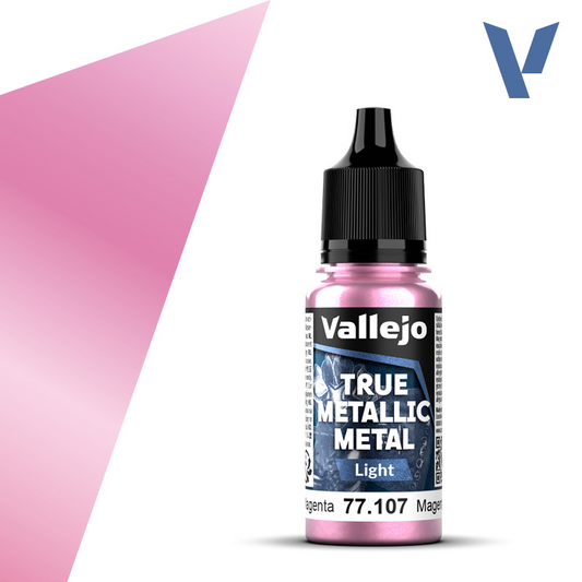 VALLEJO TRUE METALLIC METAL LIGHT CRIMSON MAGENTA 18ML