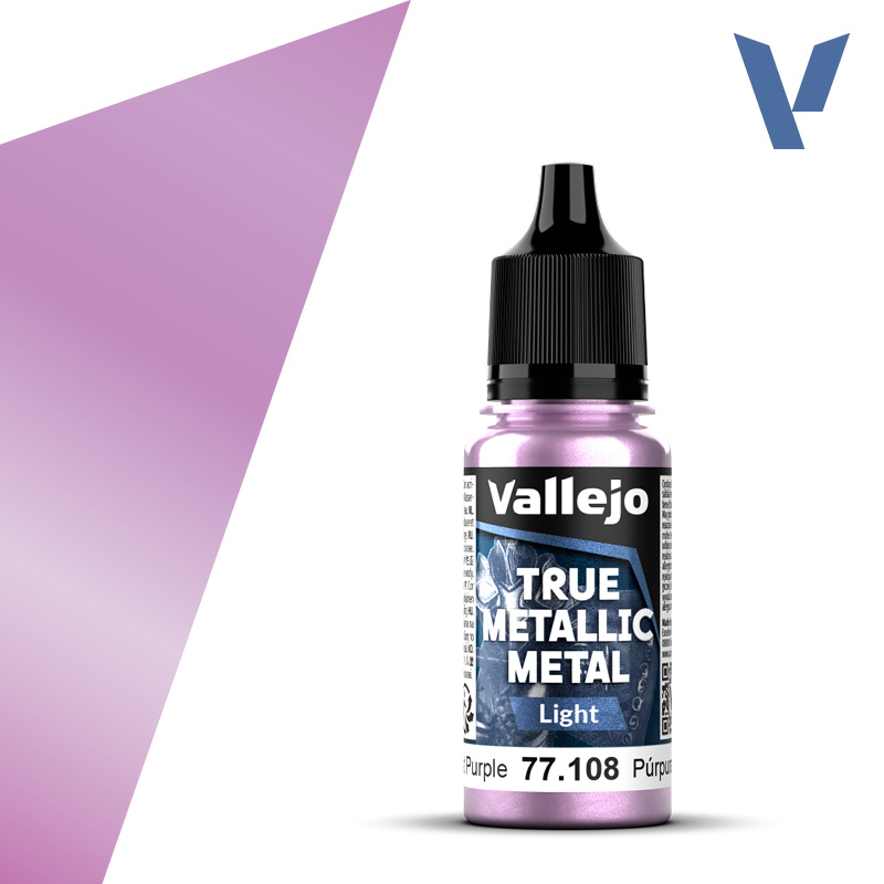 VALLEJO TRUE METALLIC METAL LIGHT AMETHYST PURPLE 18ML