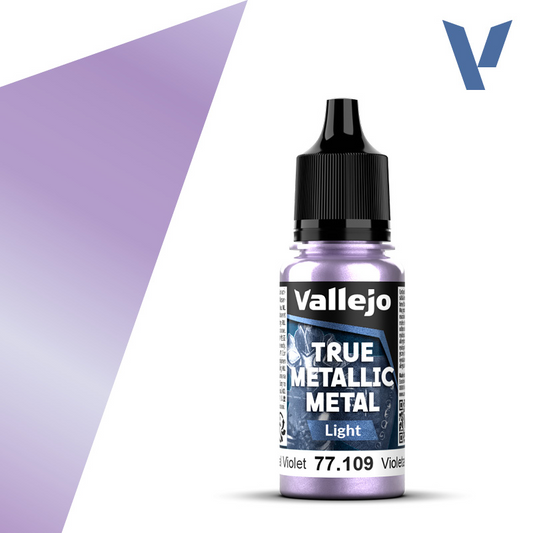 VALLEJO TRUE METALLIC METAL LIGHT CELESTIAL VIOLET 18ML