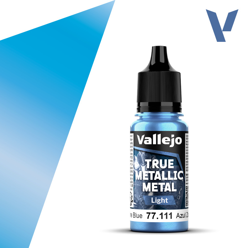 VALLEJO TRUE METALLIC METAL LIGHT SAPPHIRE BLUE 18ML