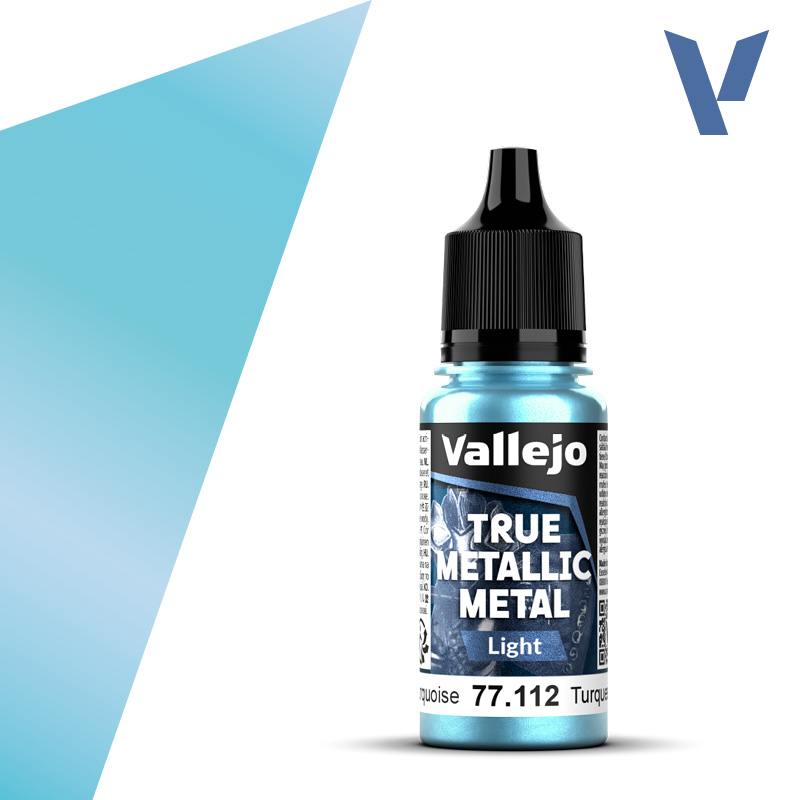 VALLEJO TRUE METALLIC METAL LIGHT HYDRA TURQUOISE 18ML