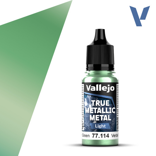 VALLEJO TRUE METALLIC METAL LIGHT DUSKEN GREEN 18ML