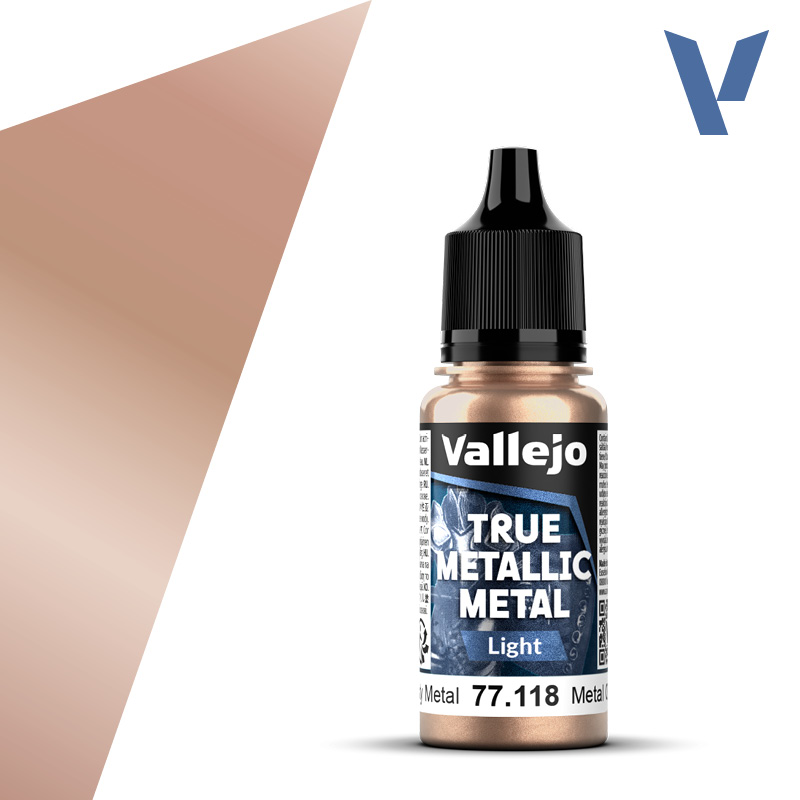 VALLEJO TRUE METALLIC METAL LIGHT RUSTY METAL 18ML