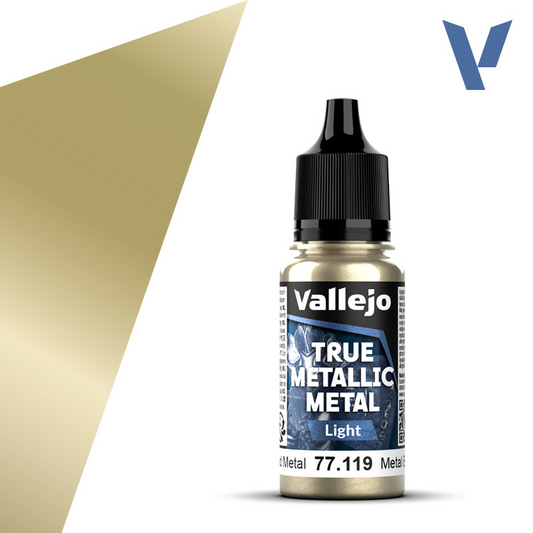 VALLEJO TRUE METALLIC METAL LIGHT AGED METAL 18ML