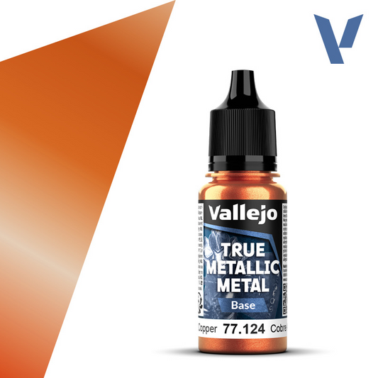 VALLEJO TRUE METALLIC METAL BASE ANCIENT COPPER 18ML