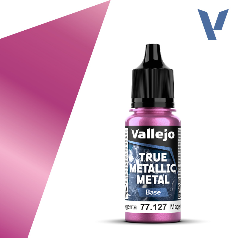 VALLEJO TRUE METALLIC METAL BASE CRIMSON MAGENTA 18ML