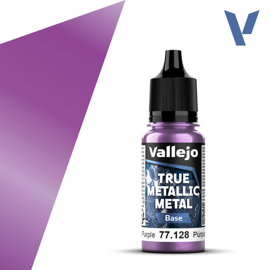 VALLEJO TRUE METALLIC METAL BASE AMETHYST PURPLE 18ML