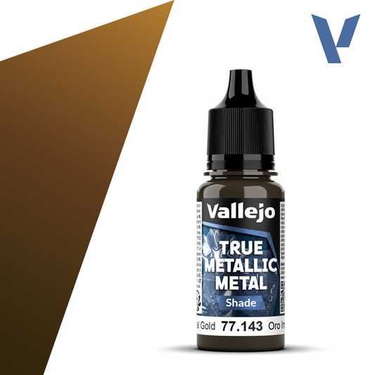 VALLEJO TRUE METALLIC METAL SHADE IMPERIAL GOLD 18ML