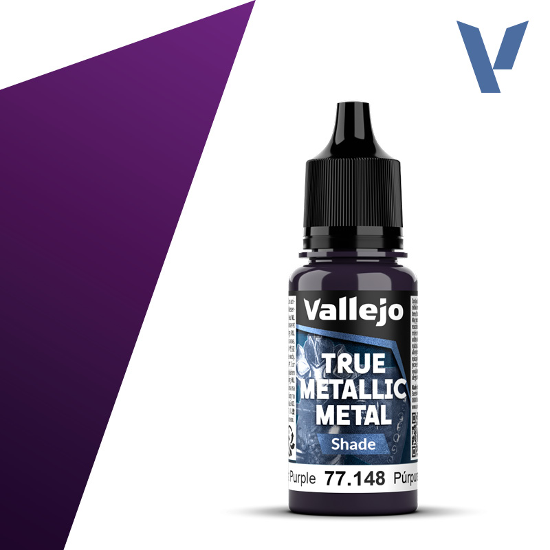 VALLEJO TRUE METALLIC METAL SHADE AMETHYST PURPLE 18ML