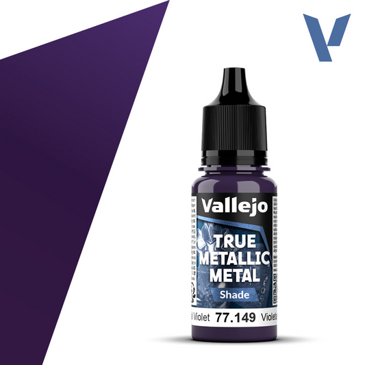 VALLEJO TRUE METALLIC METAL SHADE CELESTIAL VIOLET 18ML