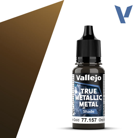 VALLEJO TRUE METALLIC METAL SHADE ARCANE GOLD 18ML