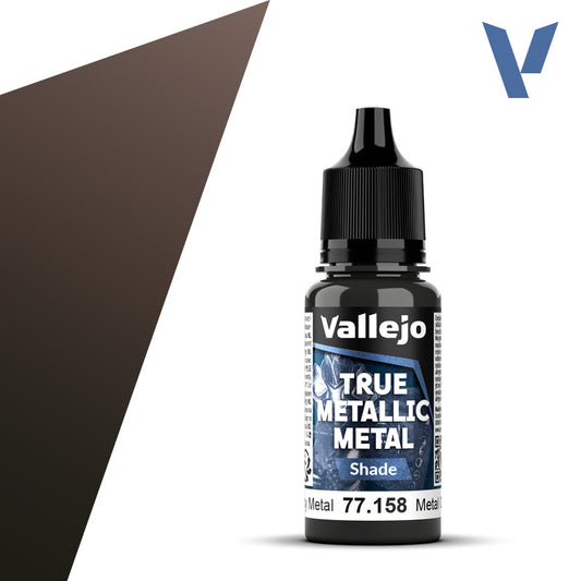 VALLEJO TRUE METALLIC METAL SHADE RUSTY METAL 18ML