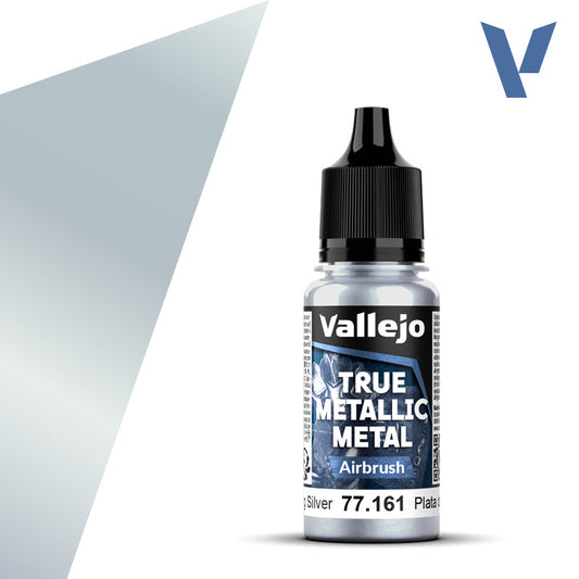 VALLEJO TRUE METALLIC METAL AIRBRUSH STERLING SILVER 18ML