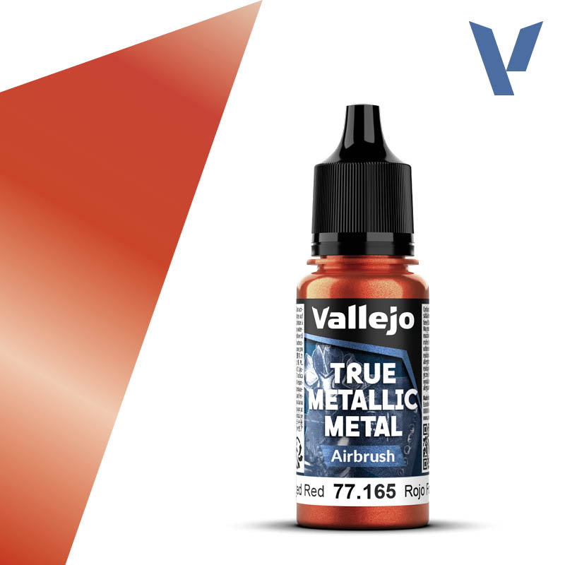 VALLEJO TRUE METALLIC METAL AIRBRUSH FORGED RED 18ML