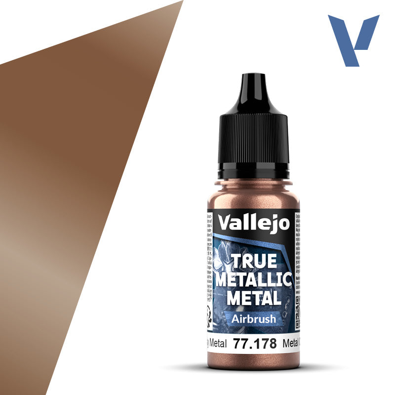 VALLEJO TRUE METALLIC METAL AIRBRUSH RUSTY METAL 18ML