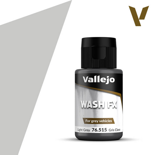 VALLEJO MODEL WASH LIGHT GREY