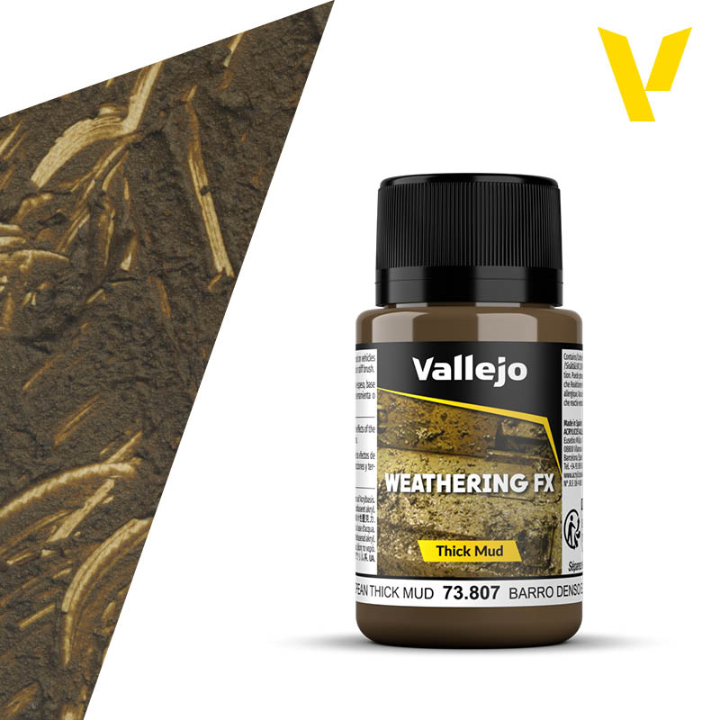 VALLEJO WEATHERING FX EUROPEAN THICK MUD