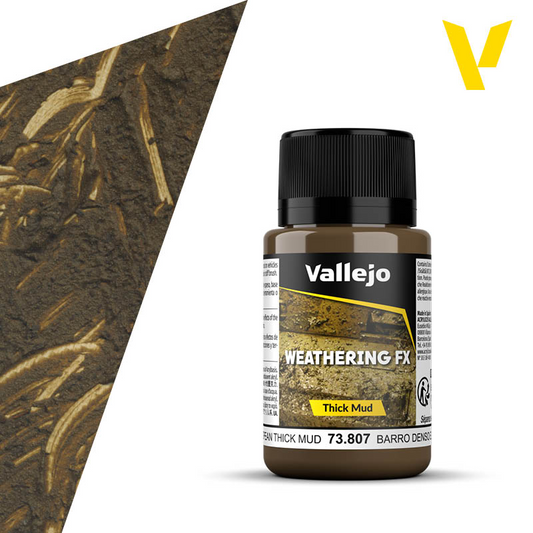 VALLEJO WEATHERING FX EUROPEAN THICK MUD