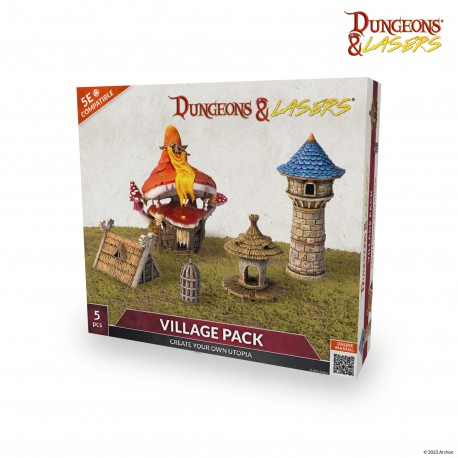 DUNGEONS & LASERS VILLAGE PACK