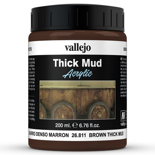 BROWN THICK MUD