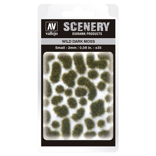 VALLEJO WILD TUFT SMALL: DARK MOSS