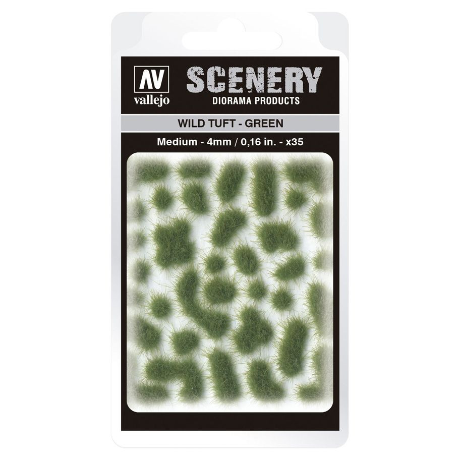 VALLEJO WILD TUFT MEDIUM: GREEN