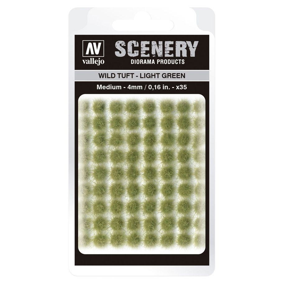 VALLEJO WILD TUFT MEDIUM: LIGHT GREEN