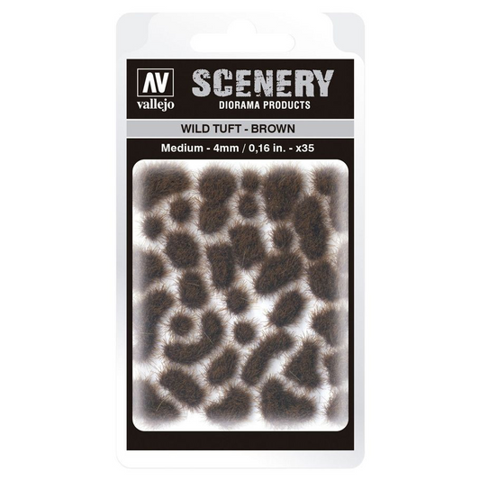 VALLEJO WILD TUFT MEDIUM: BROWN