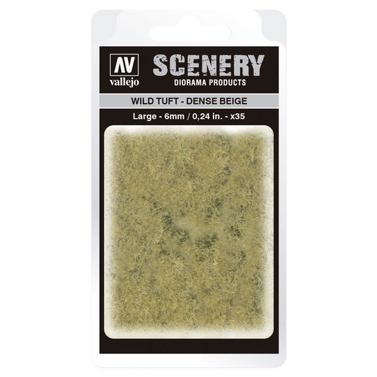 VALLEJO WILD TUFT LARGE: DENSE BEIGE