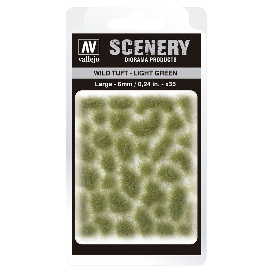 VALLEJO WILD TUFT LARGE: LIGHT GREEN