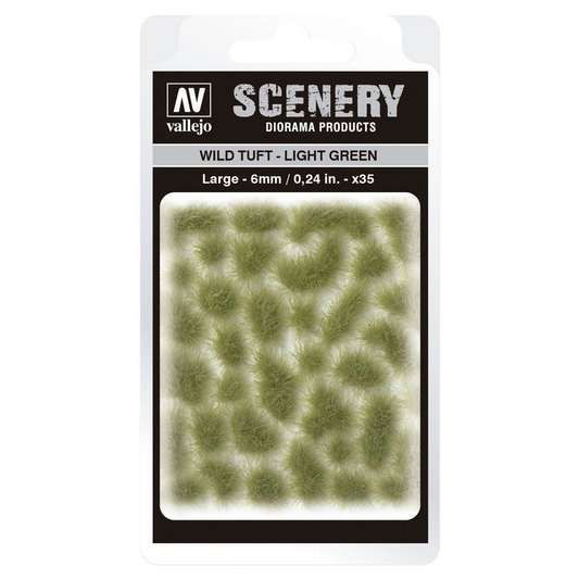 VALLEJO WILD TUFT LARGE: LIGHT GREEN