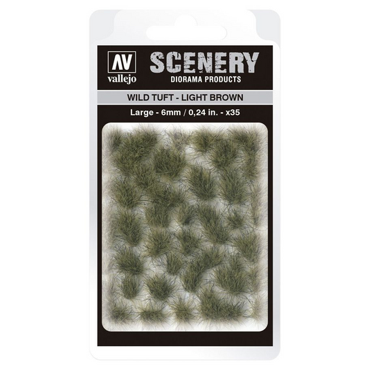VALLEJO WILD TUFT LARGE: LIGHT BROWN