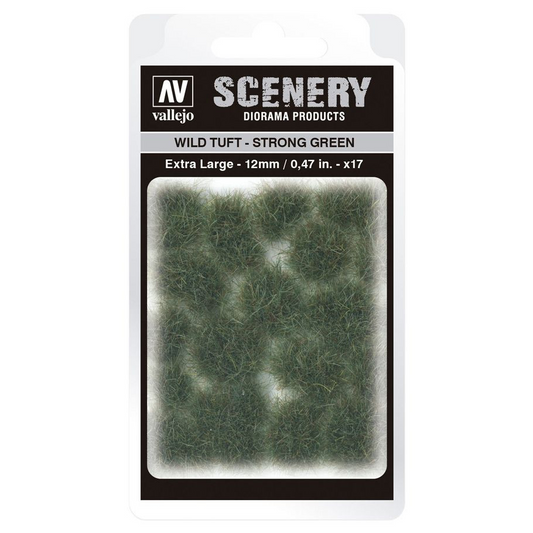 VALLEJO WILD TUFT EXTRA LARGE: STRONG GREEN