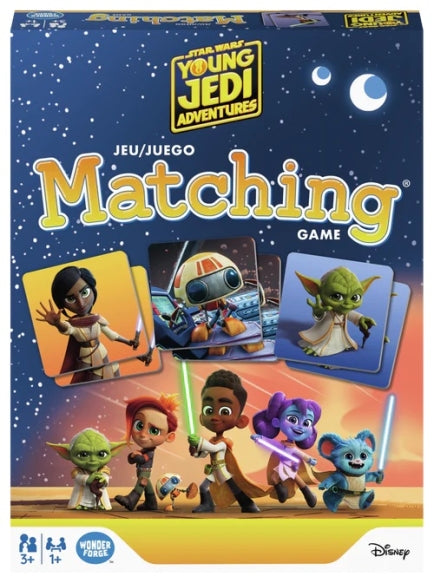 STAR WARS YOUNG JEDI ADVENTURES MATCHING GAME (TRILINGUAL)