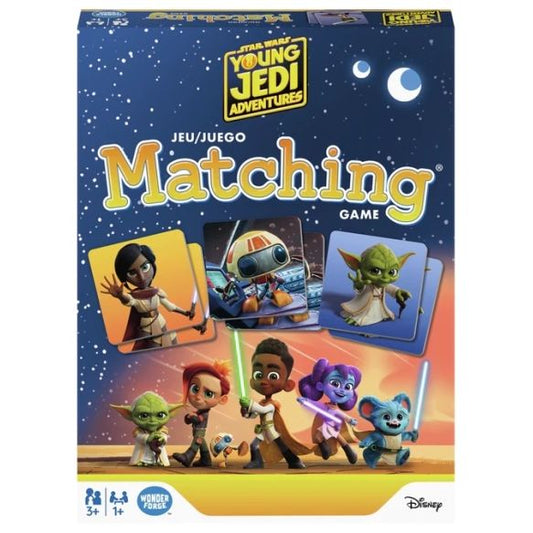 STAR WARS YOUNG JEDI ADVENTURES MATCHING GAME (TRILINGUAL)