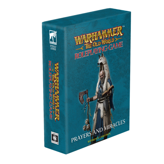 WARHAMMER THE OLD WORLD RPG: PRAYERS & MIRACLES CARD PACK