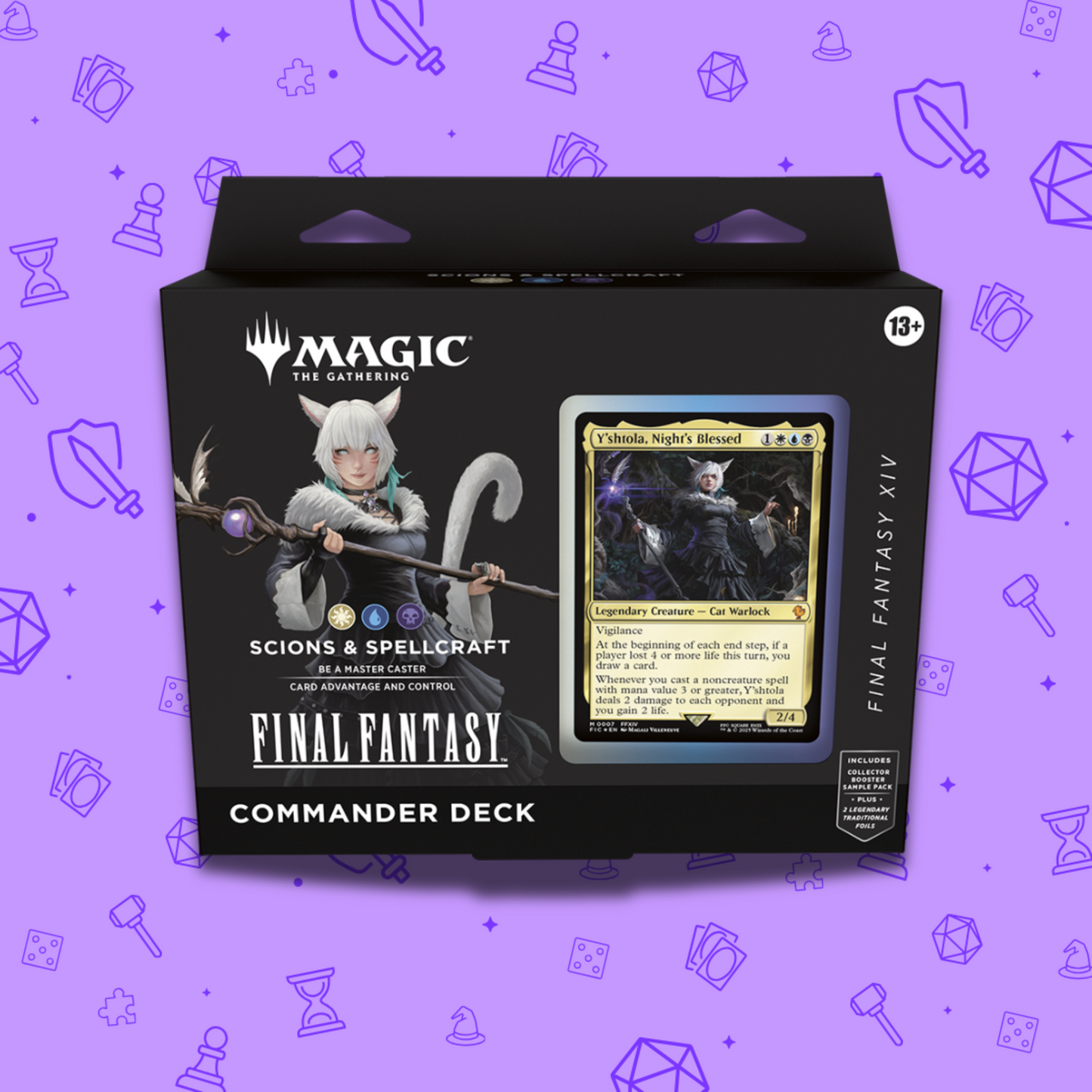 UNIVERSES BEYOND: FINAL FANTASY SCIONS & SPELLCRAFT COMMANDER DECK – Games  and Stuff