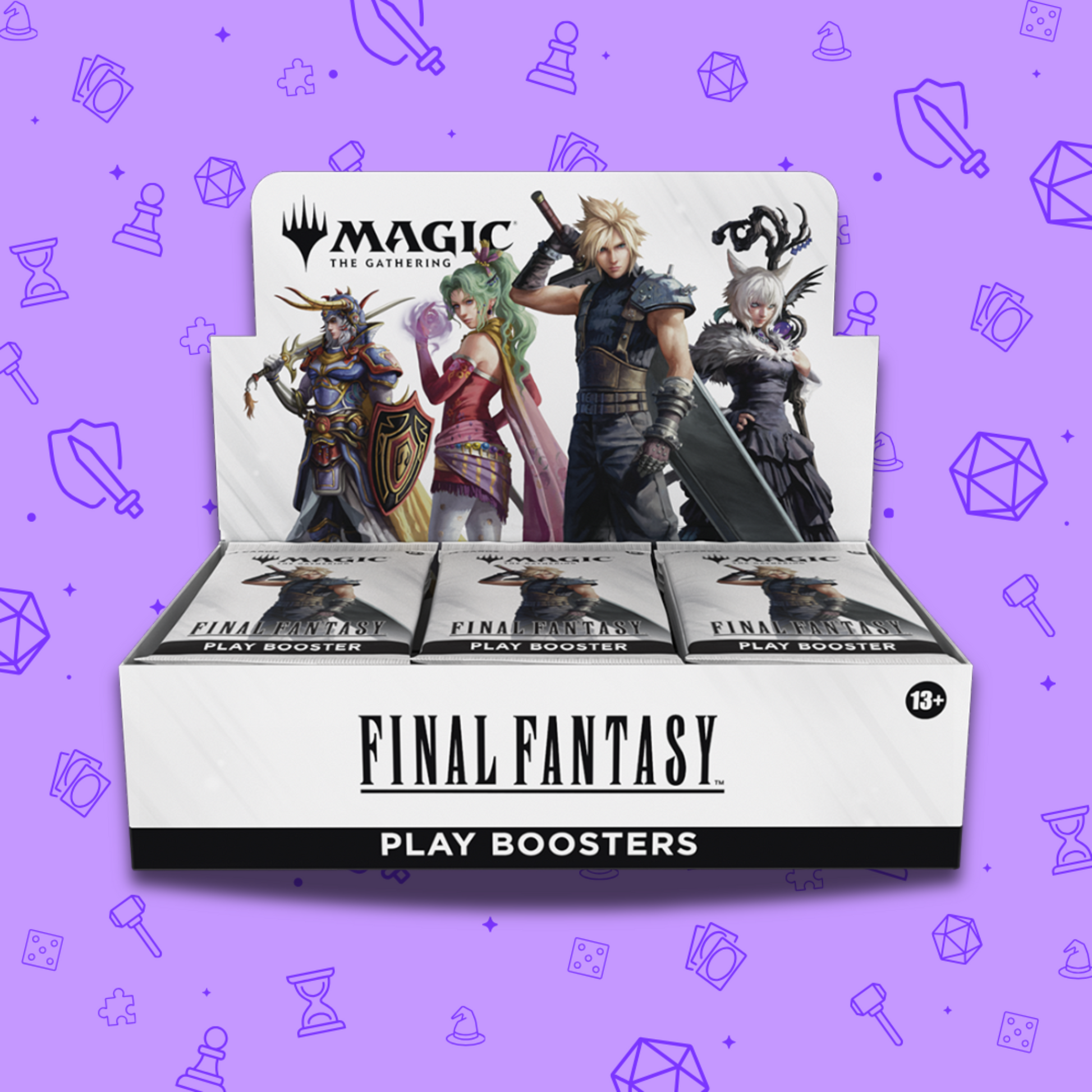 MAGIC: THE GATHERING FINAL FANTASY PLAY BOOSTER BOX Games and Stuff MAGIC: THE GATHERING FINAL FANTASY PLAY BOOSTER BOX Games and Stuff