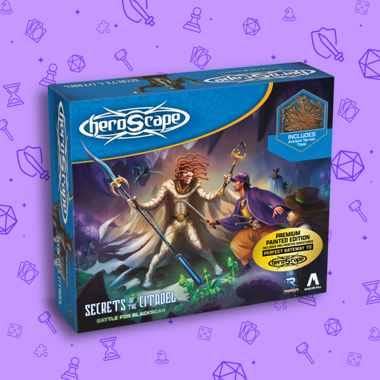 HEROSCAPE BATTLE FOR BLACKSCAR BATTLE BOX PREMIUM PAINTED EDITION