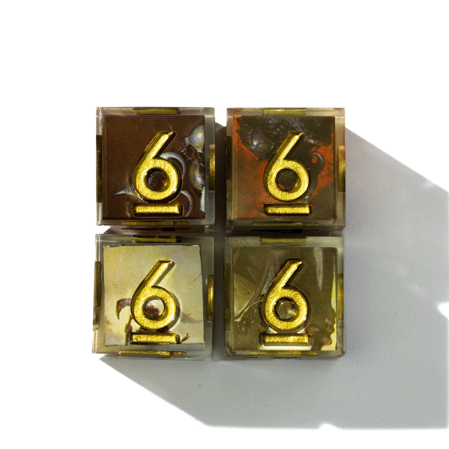 DISPEL FRAZETTA DEATH DEALER 4PC D6 DICE SET