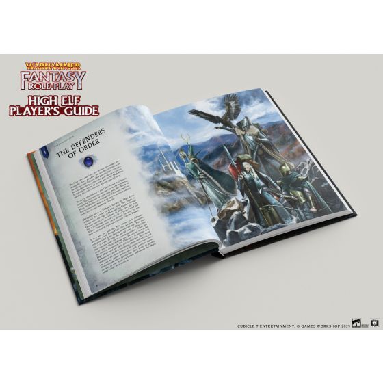 HIGH ELF PLAYER'S GUIDE COLLECTORS EDITION WARHAMMER FANTASY