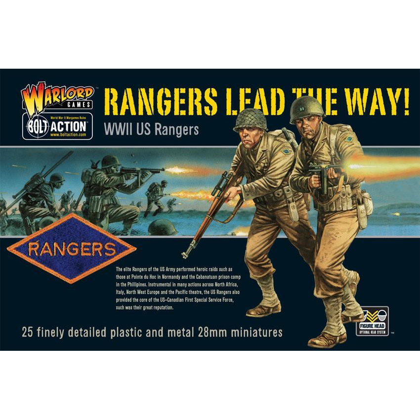 BOLT ACTION RANGERS LEAD THE WAY! US RANGERS