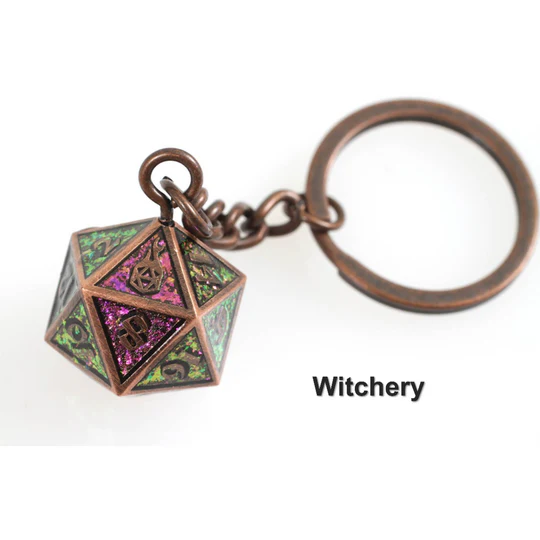 FOB OF FATE D20 KEYCHAIN